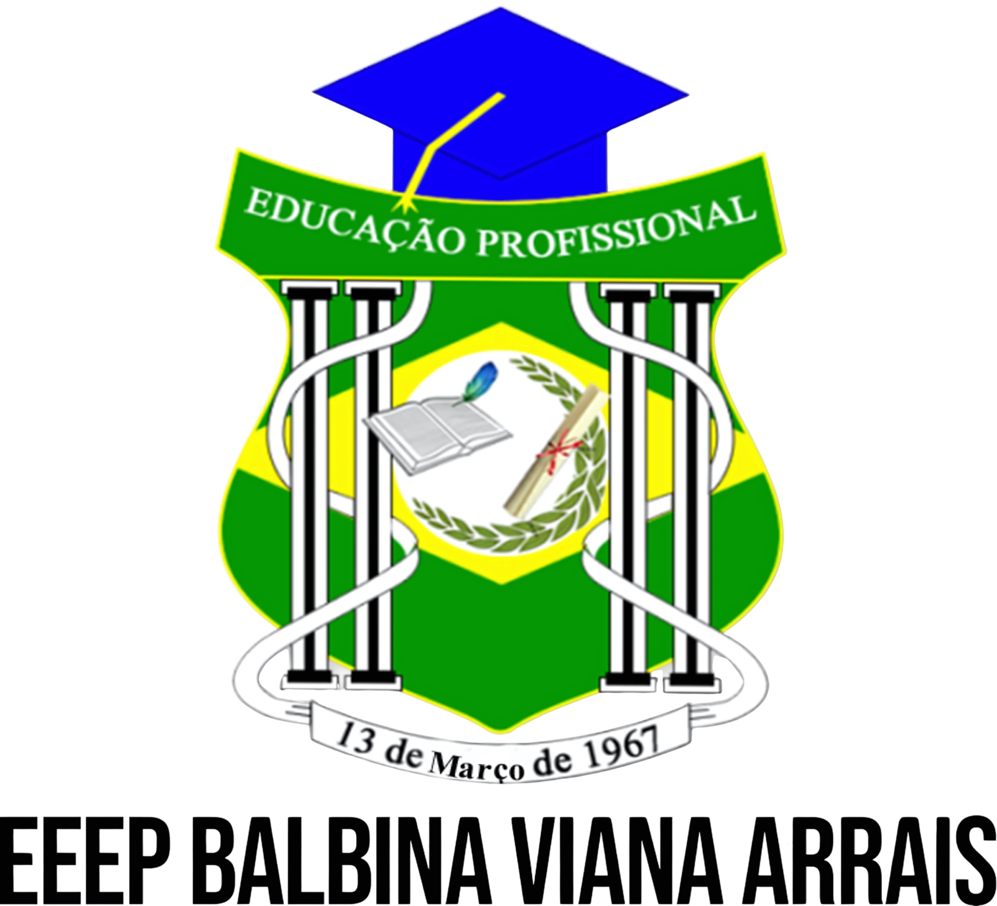 Logo da EEEP Balbina - Escola Estadual de Educação Profissional
